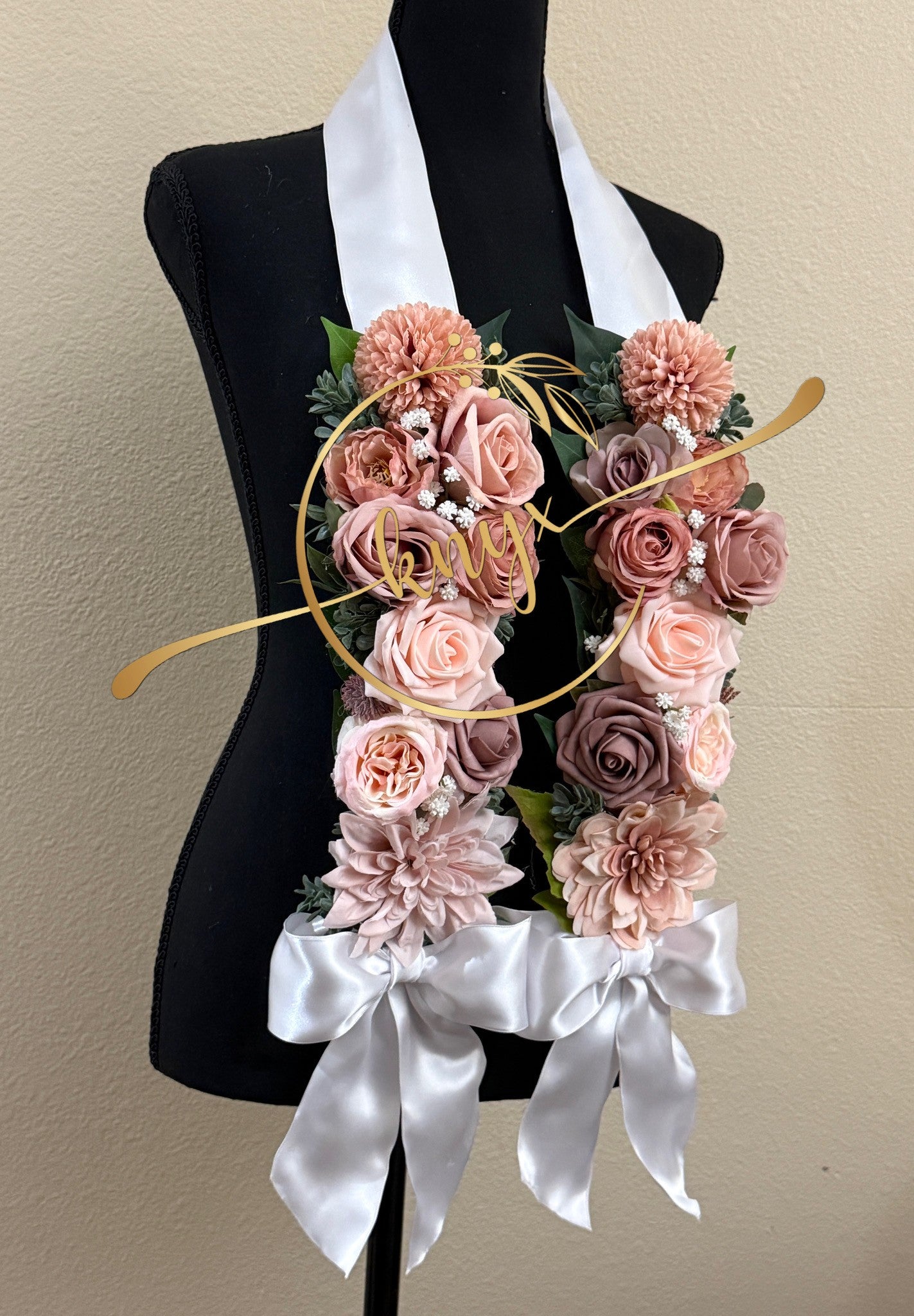 Unique Graduation Flower Lei PINKS